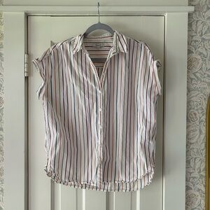 Madewell Striped Button-Up Shirt
